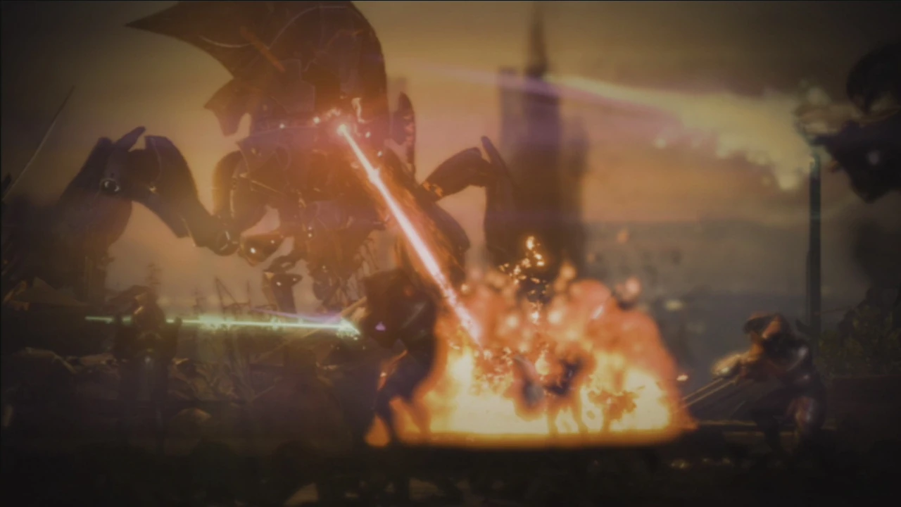 Уничтожение протеан жнецами из  воспоминаний явика