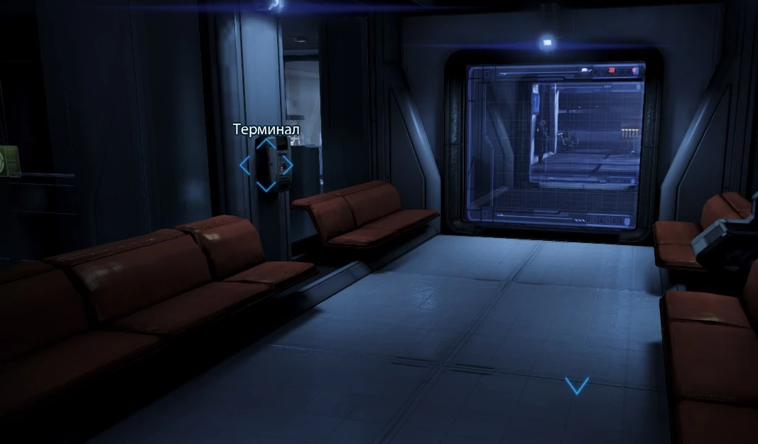 Справа от лифта