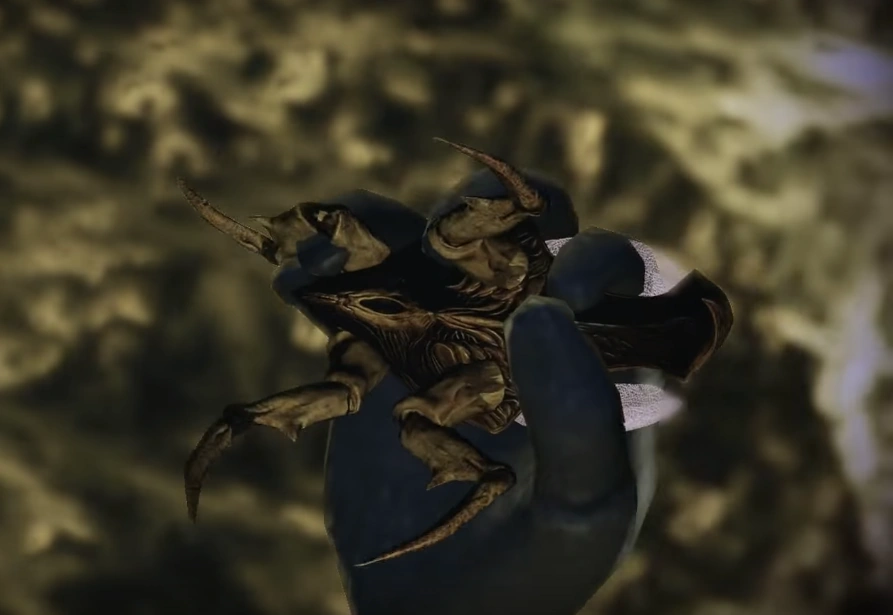 Ищейка по сравнению с человеческой рукой