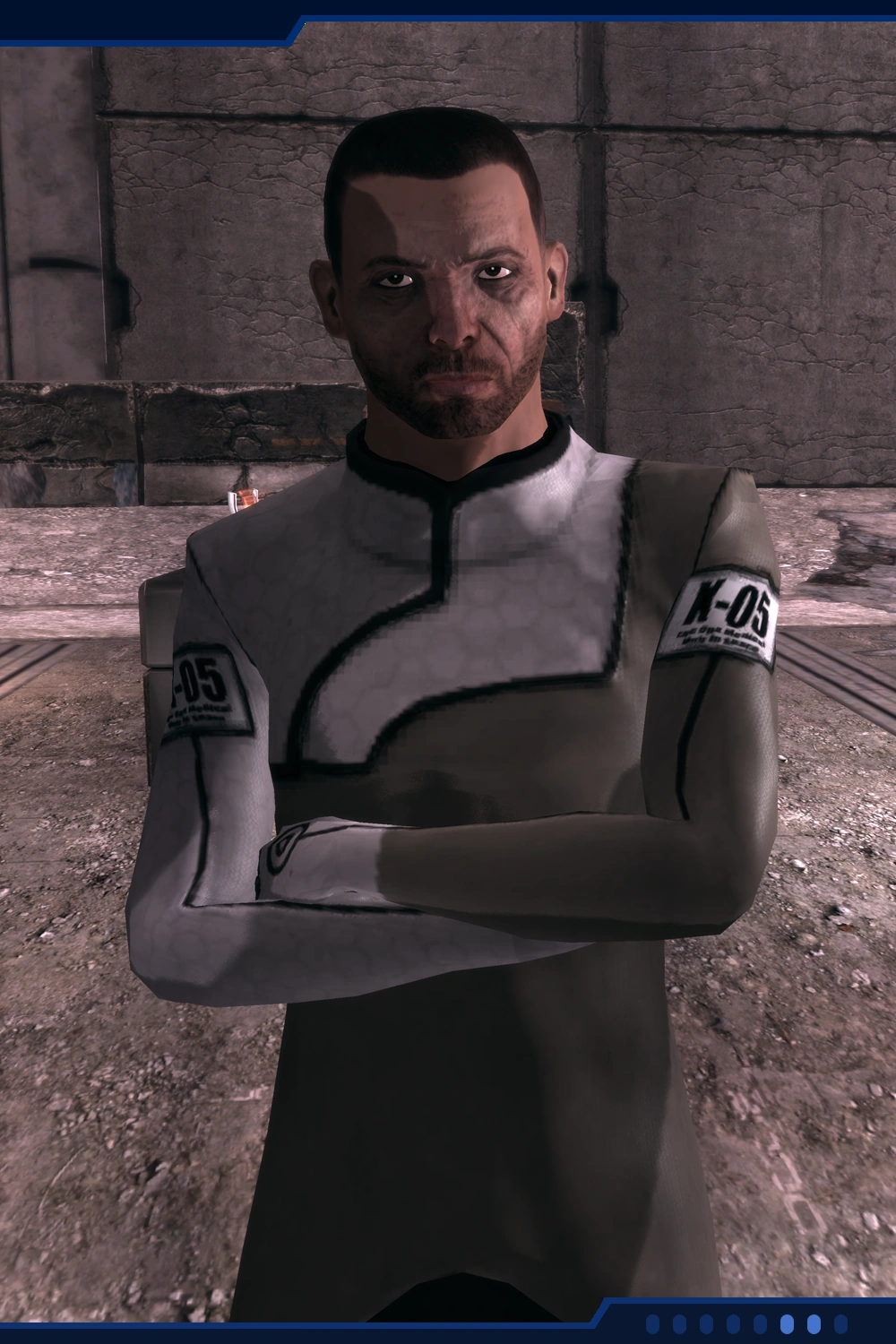 ME Беженец на Феросе №4 Портрет