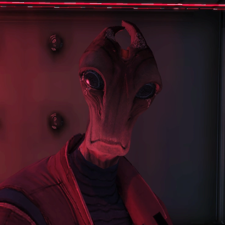 Персонажи ME Посетитель №1