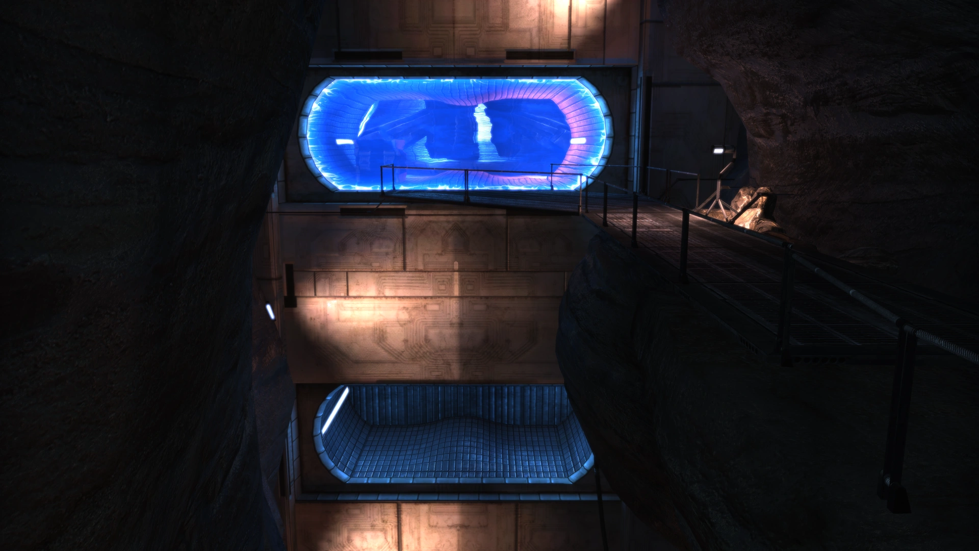 ME Терум, Руины, отсеки