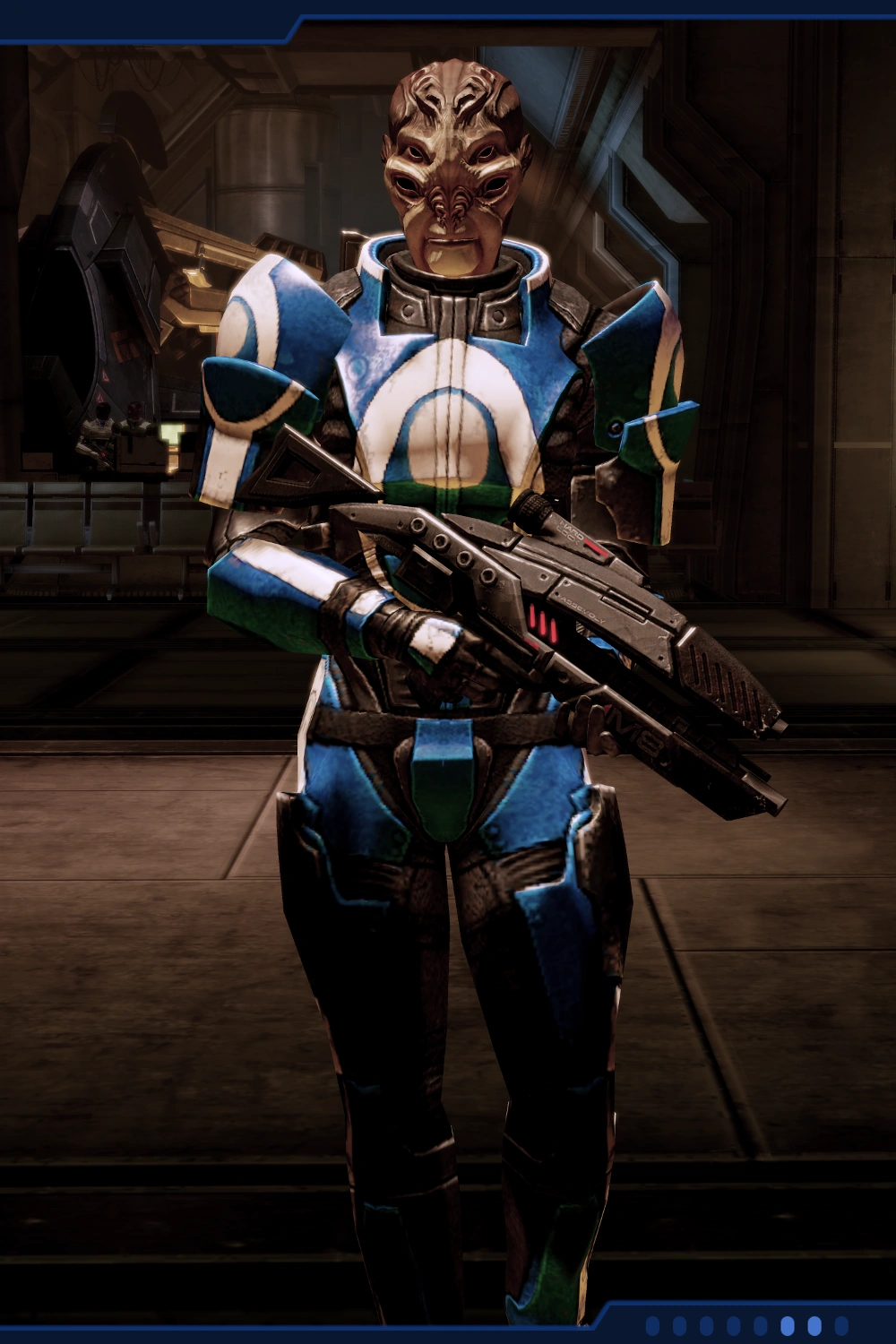 ME2 Боец Синих Светил с Омеги №1