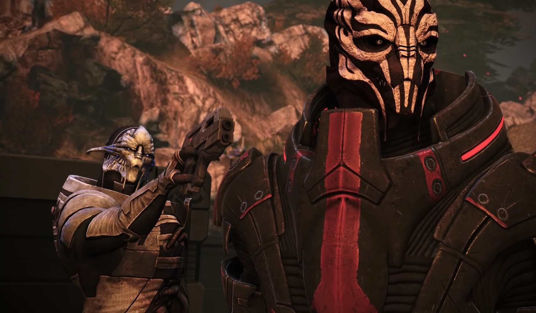 ME Иден Прайм - Сарен и Найлус