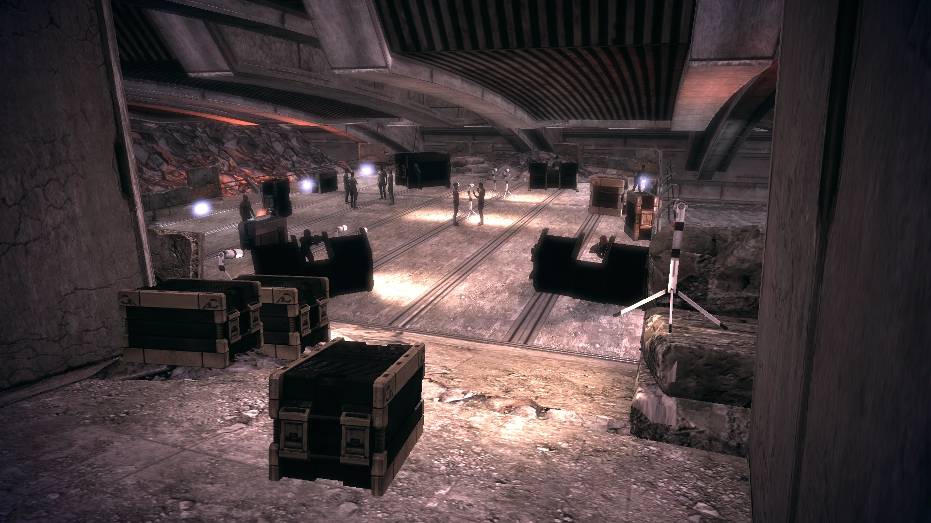 ME Ферос, Станция взвешивания