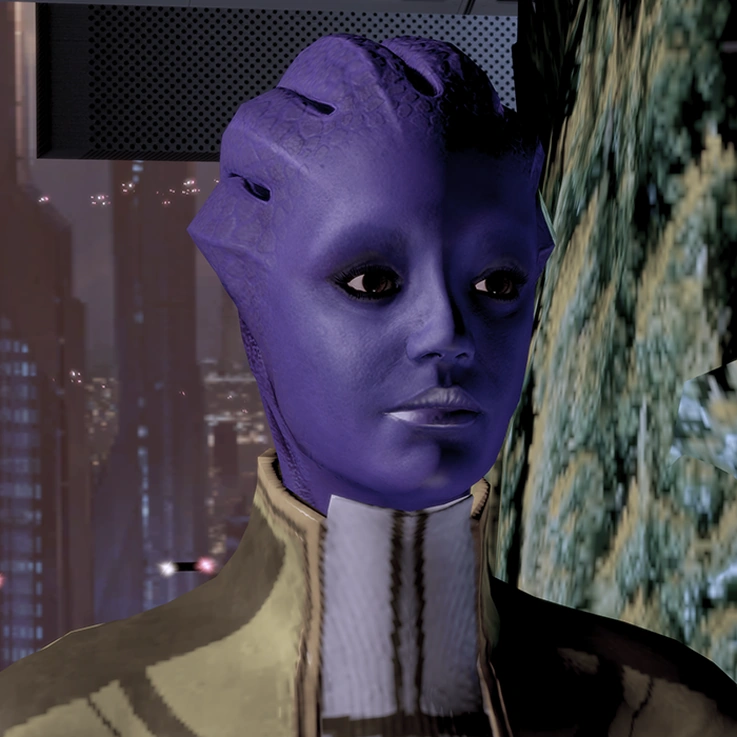 Персонажи ME2 Представитель Синтетик Инсайтс