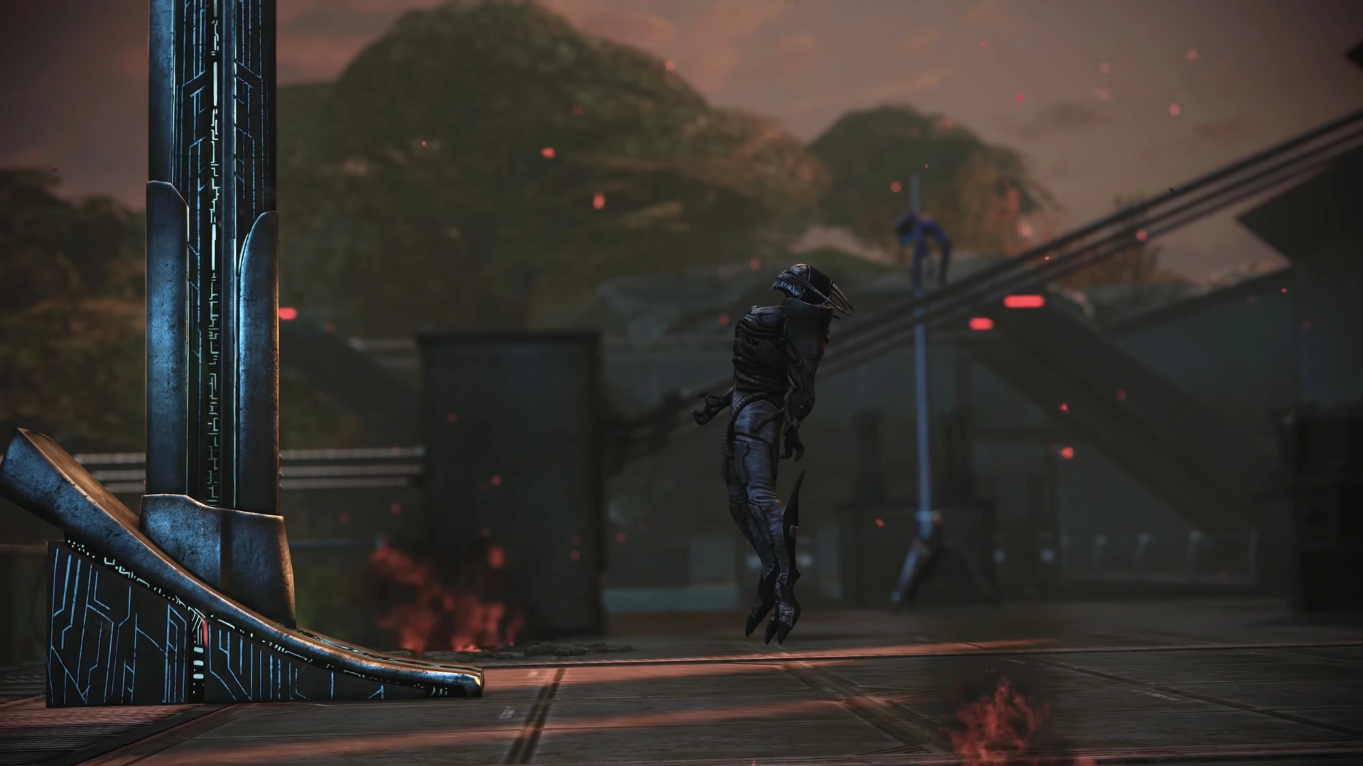 ME Иден Прайм - Сарен в полёте