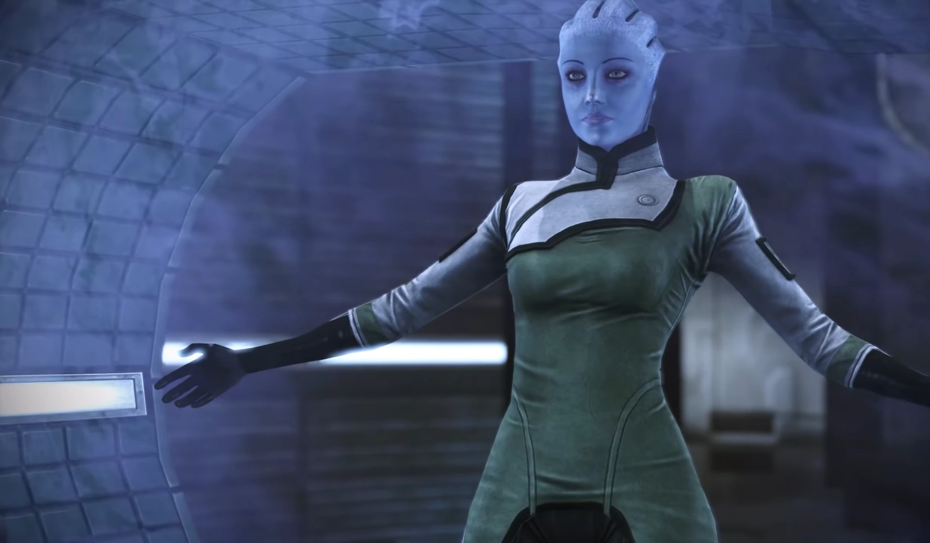 Найти Лиару Т’Сони Портрет