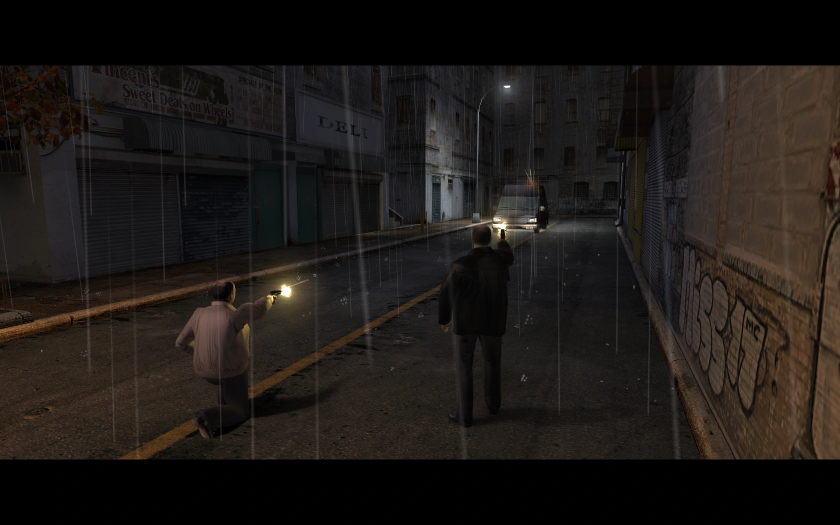 Мафия атакует машину «», в которой находится 