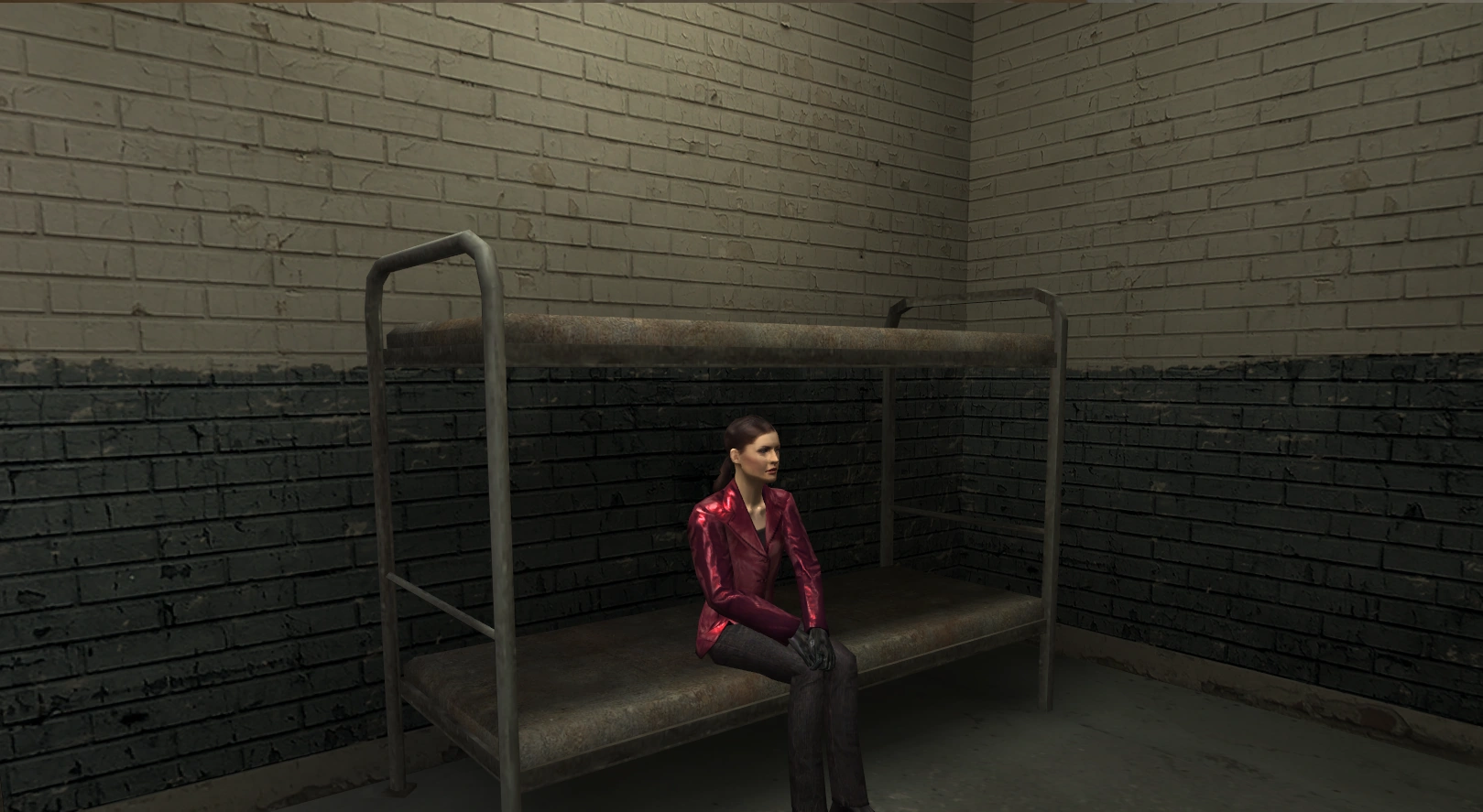 Мона за решёткой