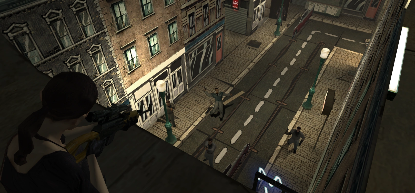 Мона убивает со  «уборщика»