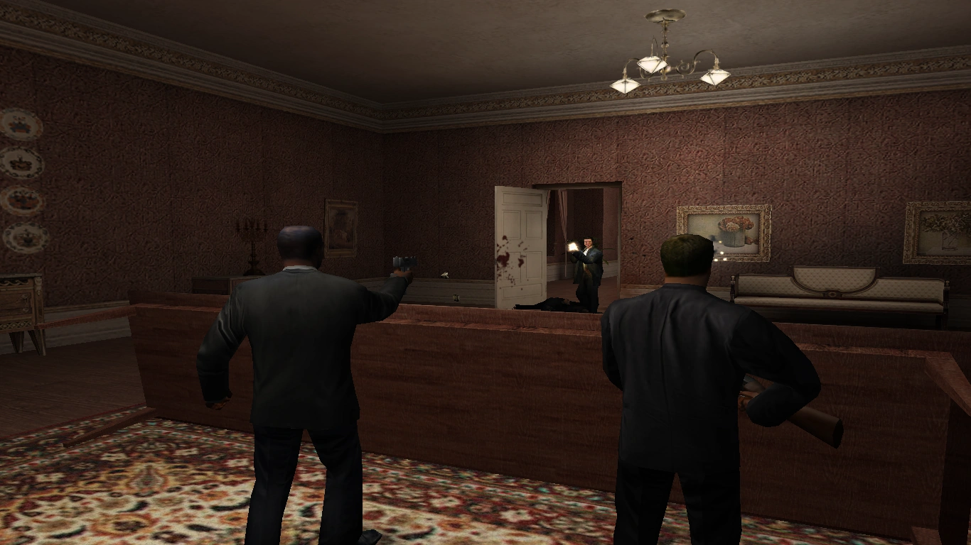 Перестрелка с одним из 