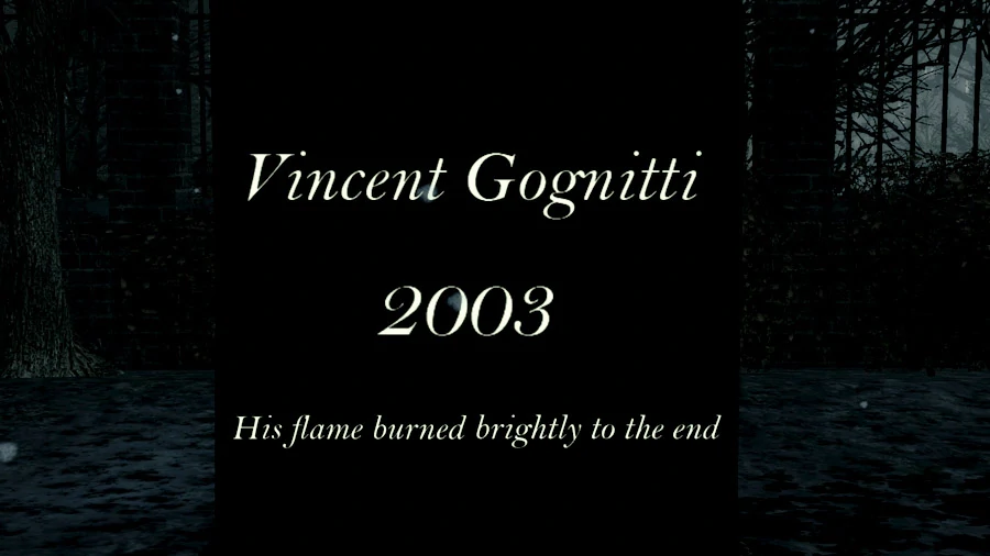 Могила Винни Гогнитти, 2012 год.