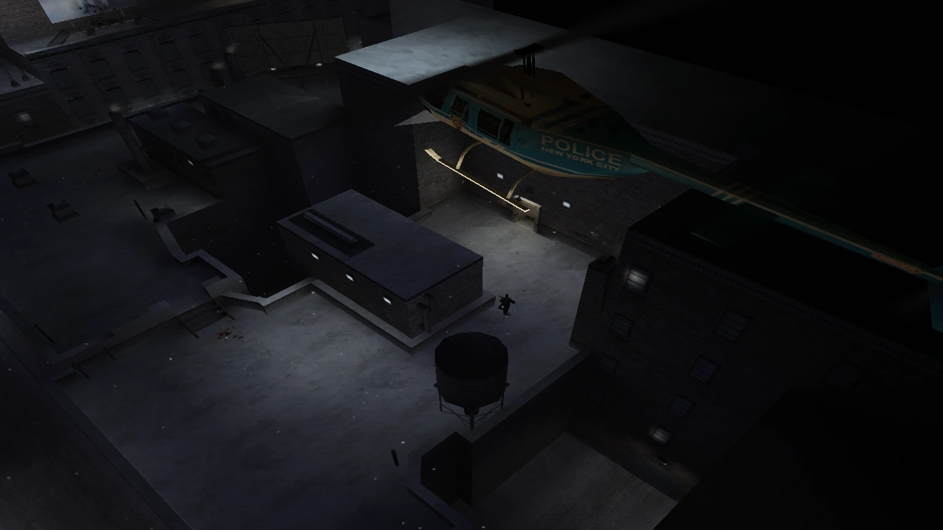 Вертолёт преследует Пэйна