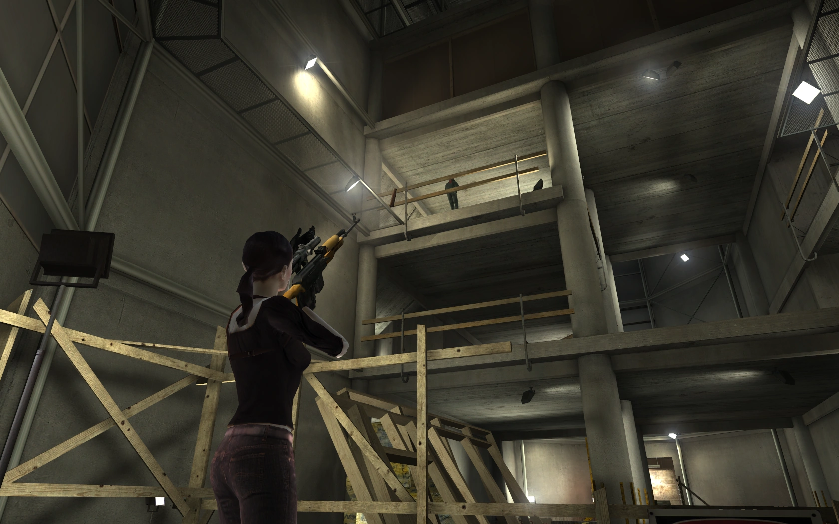 Мона убивает со  «уборщика»