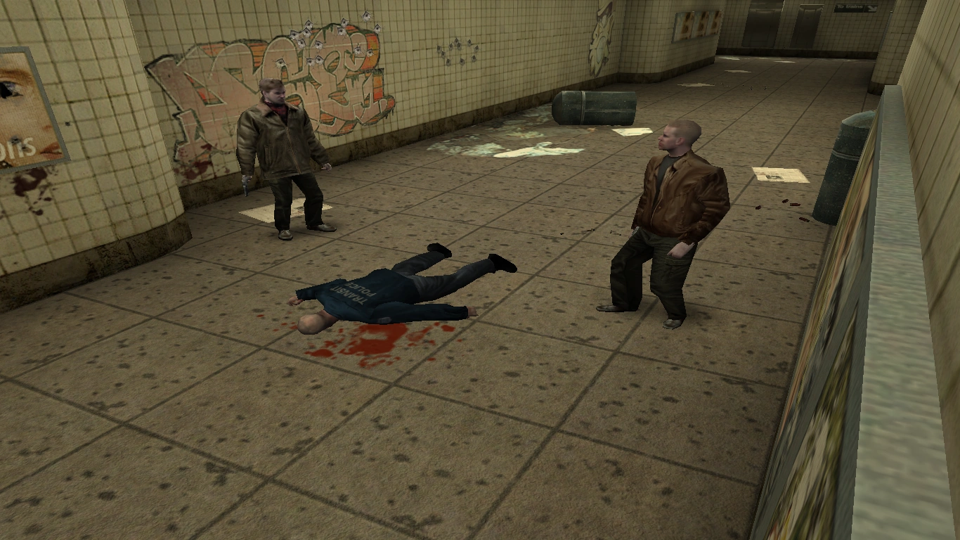 Убитый транзитный полицейский