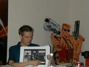 На фотографии можно увидеть комикс, предположительно 2000-2001 годов.