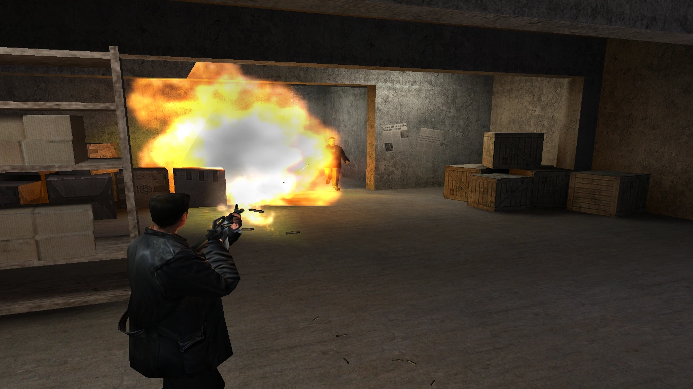 Перестрелка с бандитом