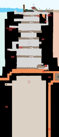 Инфографика, показывающая примерное расположение всех секретных сообщений.