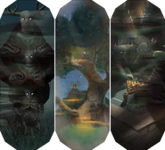 Портреты, изображающие обитателей Незнакомца