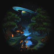 Родная луна обитателей Незнакомца