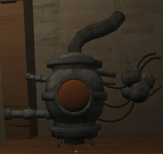 Преобразователь энергии, выставленный в Обсерватории