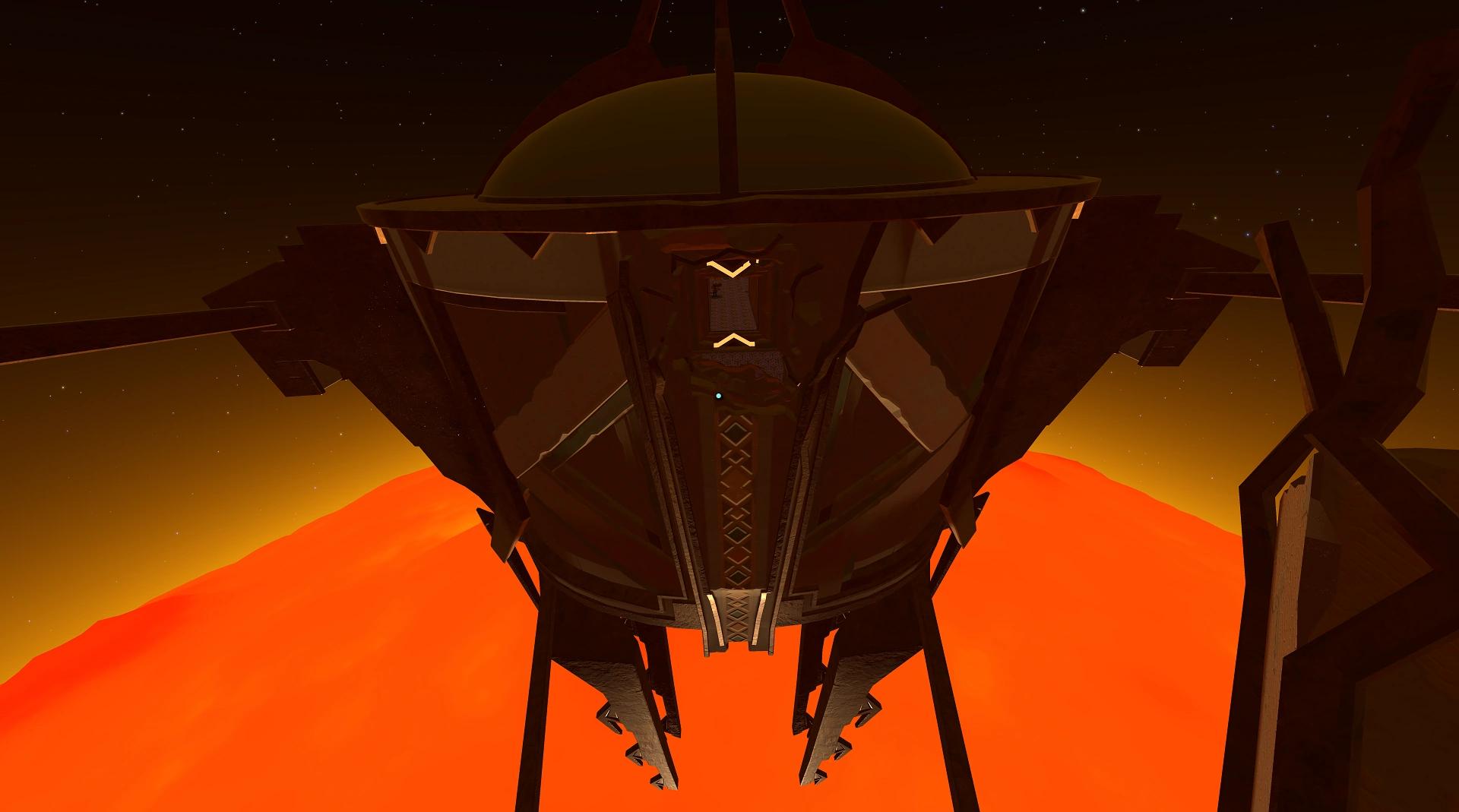 Главный модуль Солнечной Станции.