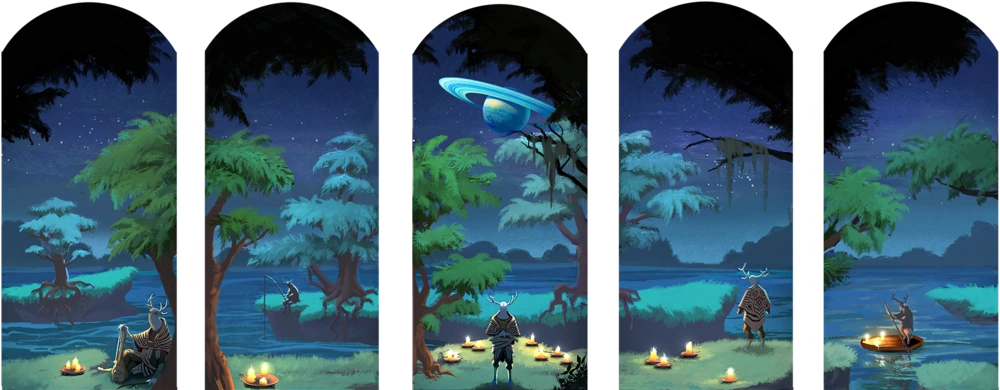 Обитатели Незнакомца наслаждаются жизнью на своей родной планете