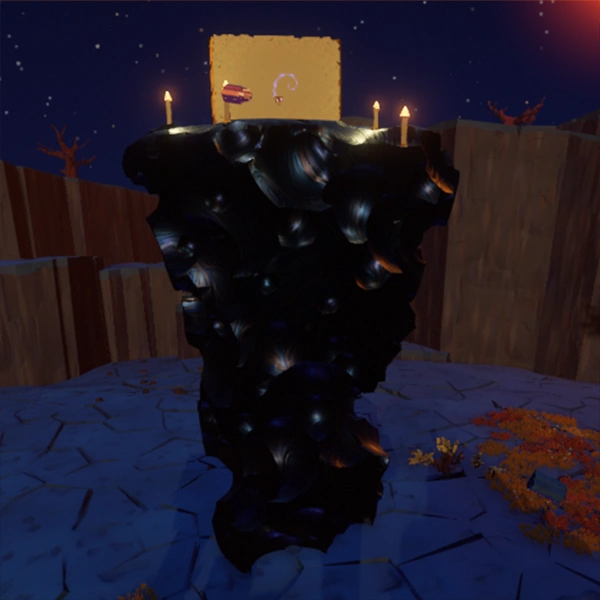 Квантовый Осколок, который находится над башней Квантовой истины