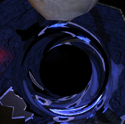 Чёрная дыра в центре Пустотной Сферы