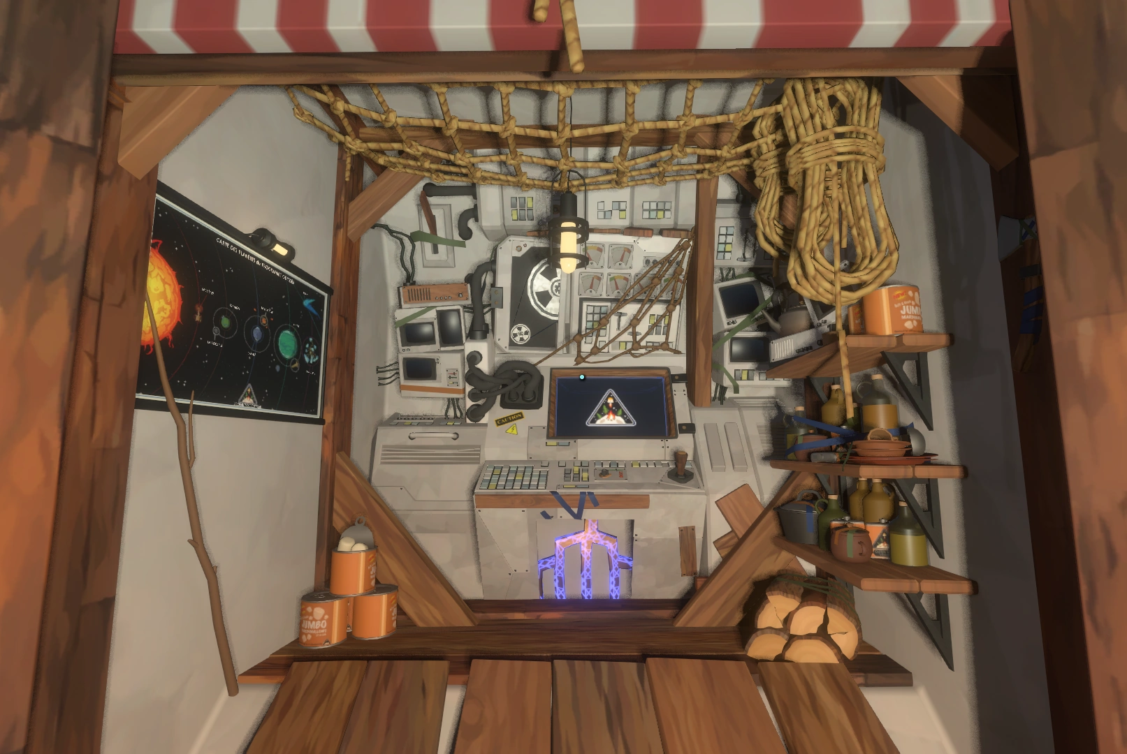 Кормовая часть корпуса