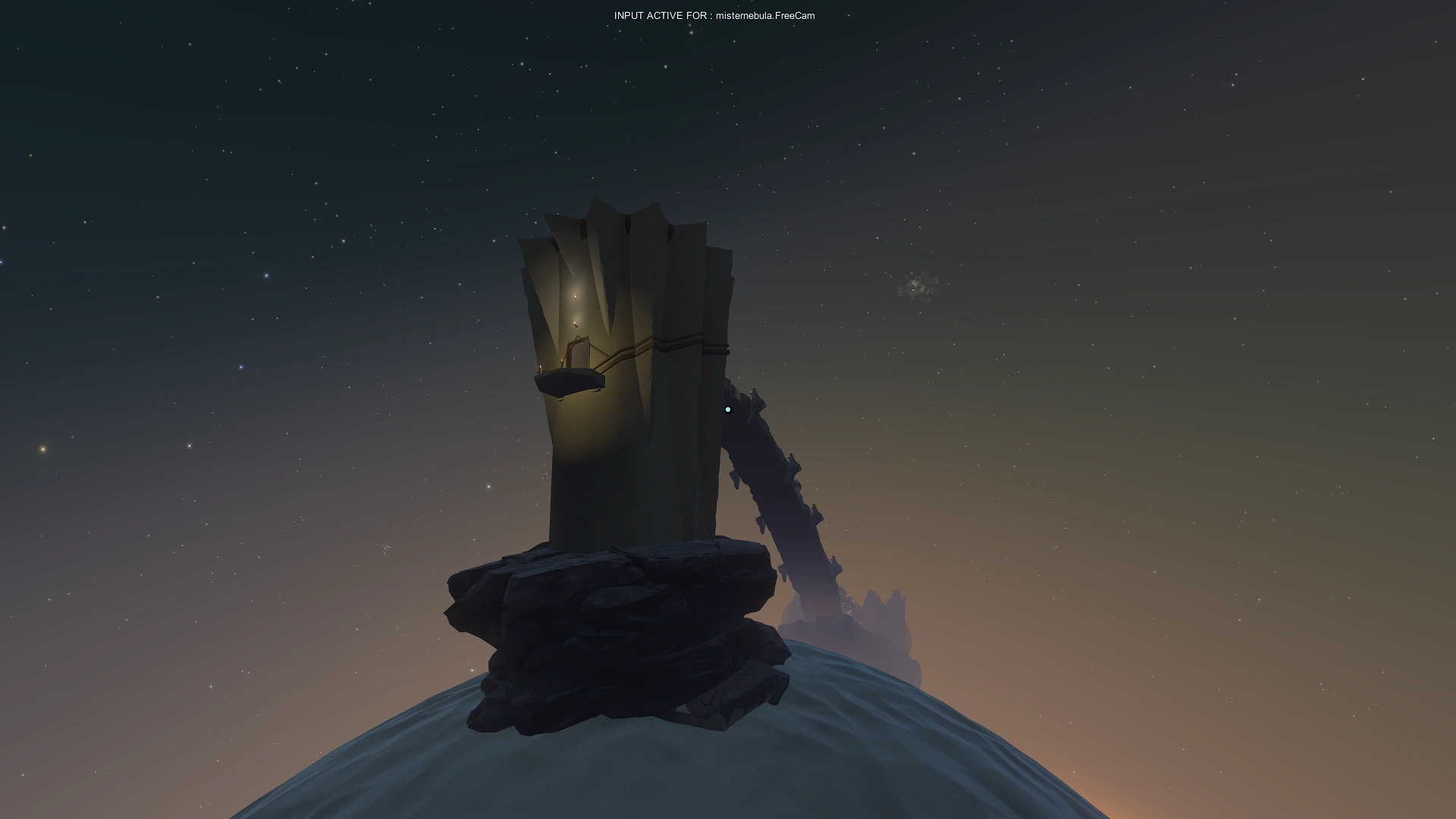 Башня на Часе Пепла, ведущая на Солнечную Станцию.