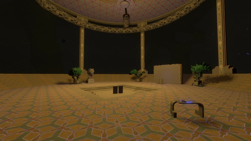 Интерьер Модуля отслеживания зонда, в котором работала Дереза