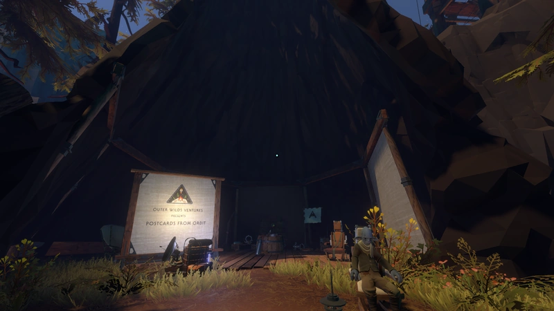 Проект "Открытки с орбиты" в основании Башни запуска.