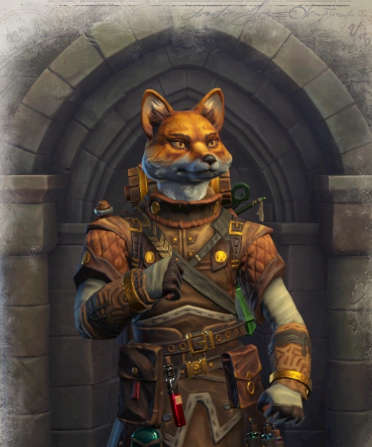 Модель кицунэ в 