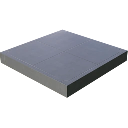 Фундамент с покрытием 1 м