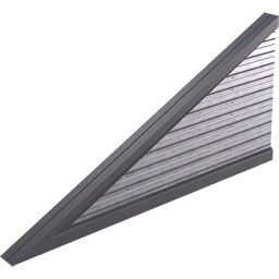 Стальная стена пандуса 4 м