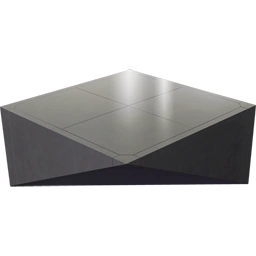 Бетонный перевёрнутый нижний угол с покрытием 4 м