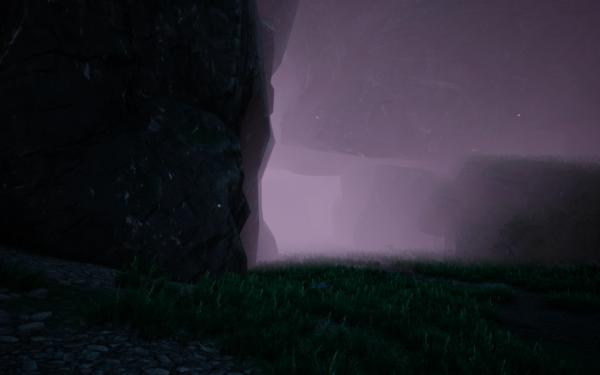 Туманное ущелье