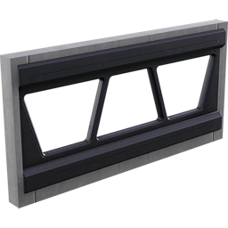 Бетонное усиленное окно