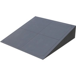 Бетонный пандус с покрытием 2 м