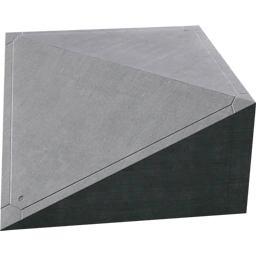 Бетонный нижний угол 4 м