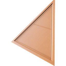 Угловая наклонная стена 8 м