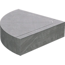 Бетонное продолжение внешнего угла 1 м