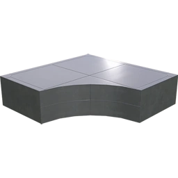 Продолжение внутреннего угла с покрытием 2 м