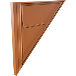 Перевёрнутая стена пандуса 8 м