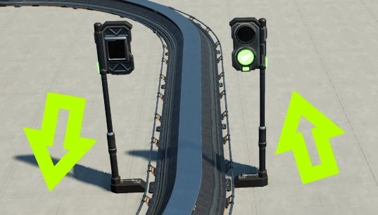 Двусторонний светофор