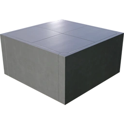 Фундамент с покрытием 4 м