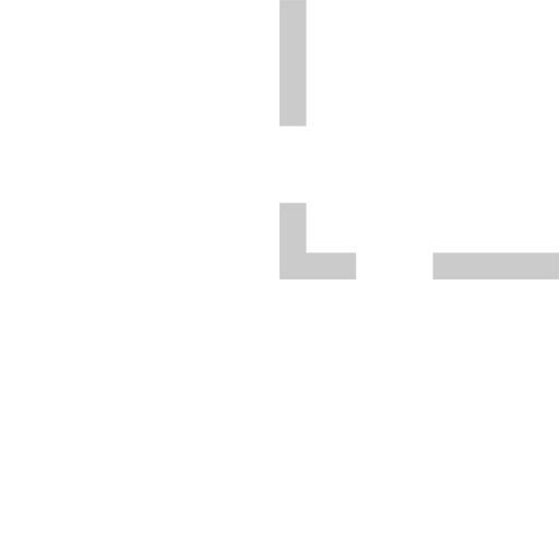 Угловая пунктирная линия по центру