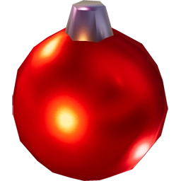 Красное Рождественское украшение FICSIT